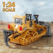 Children 2.4G Remote Control Dump Truck Bulldozer Toy