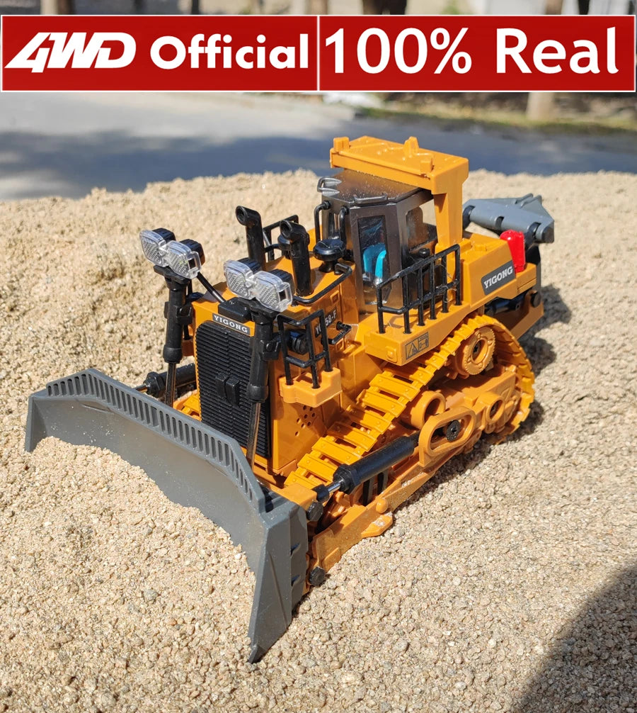 4WD Remote Control Excavator Toy Radio Controlled RC Dump Truck